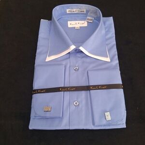 MEN'S KARL KNOX COMBO PACK DRESS SHIRT 16.5X34-35